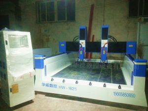 河池罗城仫佬族自治县HW1825双头重型石材雕刻机